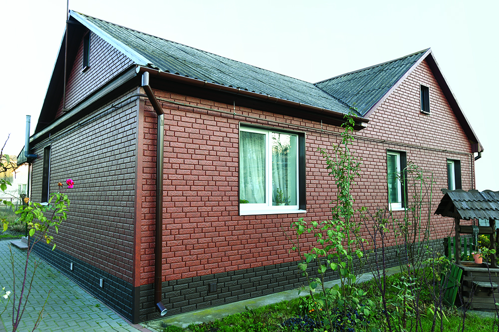 Кирпич красный