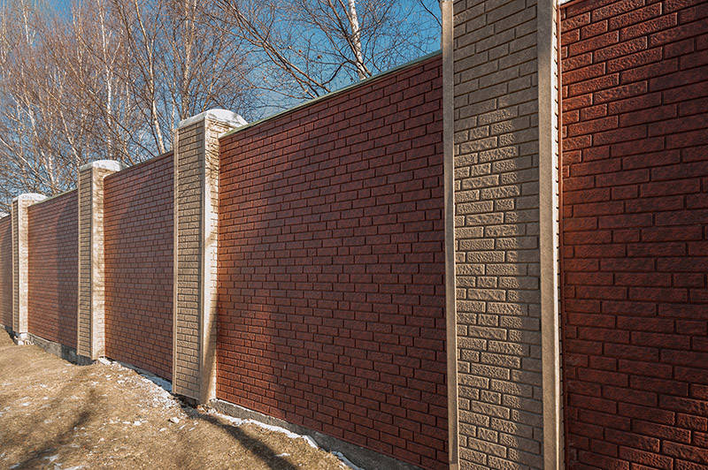 Кирпич песочный и красный